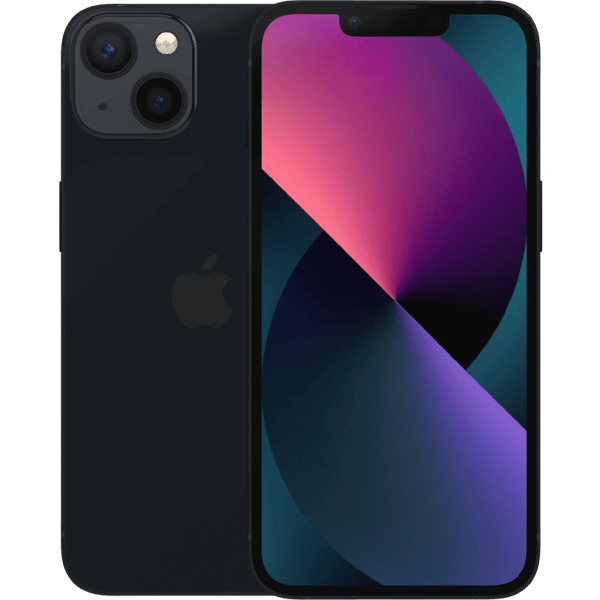 Apple iPhone 13 Midnight 128 GB Luokka B (Refurbished)
