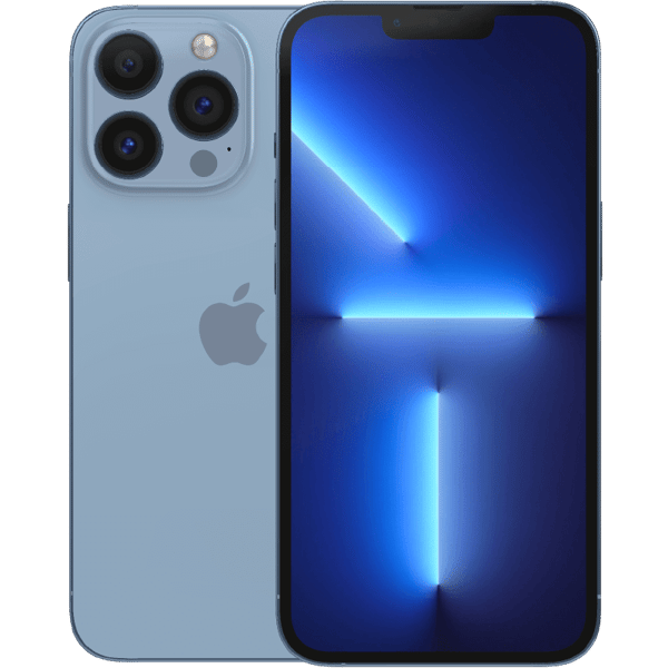 Apple iPhone 13 Pro Sierra Blue 128 GB Klasse A Nyt batteri (Refurbished)