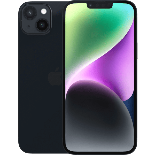 Apple iPhone 14 Plus Midnight 128 GB Luokka B (Refurbished)