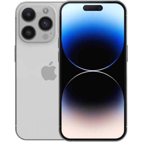 Apple iPhone 14 Pro Silver 128 GB Klasse B (Refurbished)