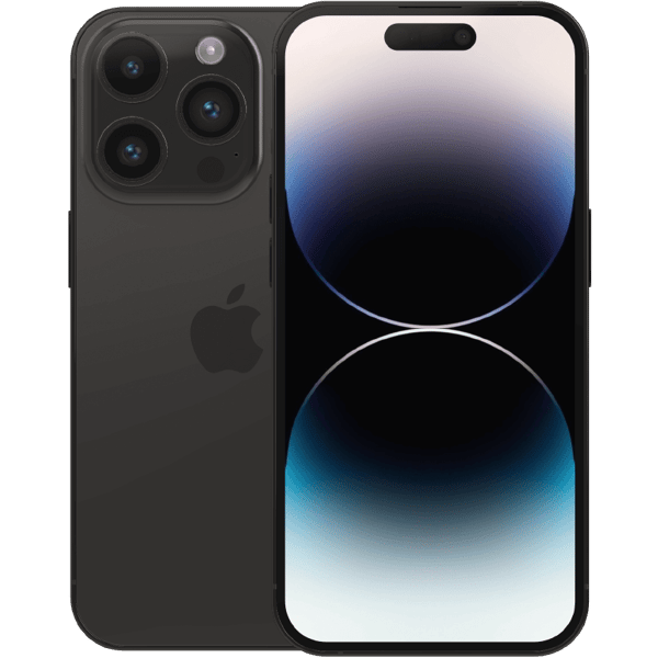 Apple iPhone 14 Pro Space Black 128 GB Klasse B (Refurbished)