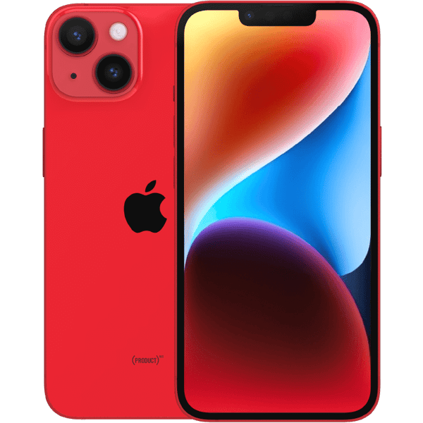 Apple iPhone 14 Red 128 GB Luokka B Uusi vara-akku (Refurbished)