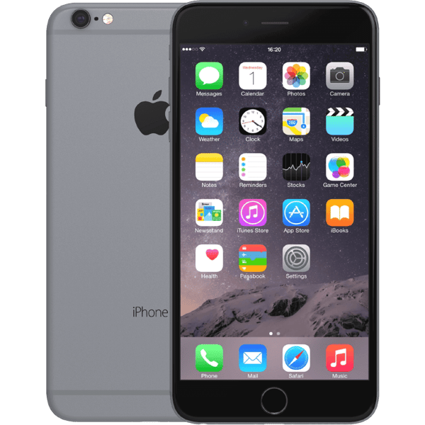 Apple iPhone 6 Plus Space grey 128 GB Luokka B (Refurbished)
