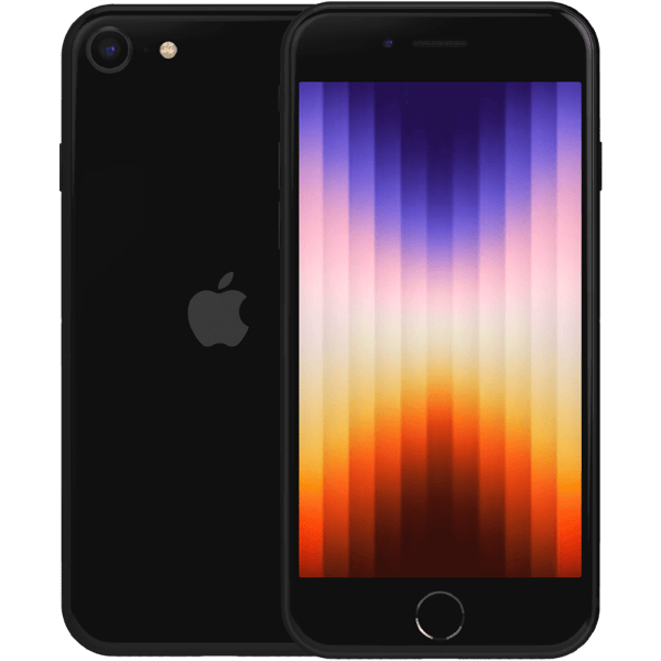 Apple iPhone SE (2022) Midnight 128 GB Klasse A (Refurbished)
