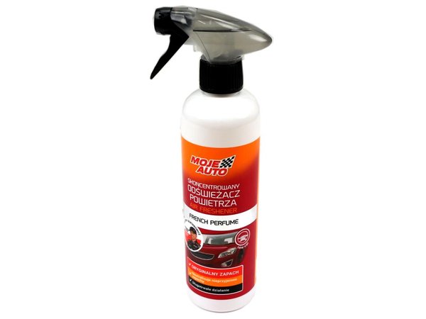 Moje Auto New Car -tiivistetty ilmanraikastin sumuttimella 500 ml