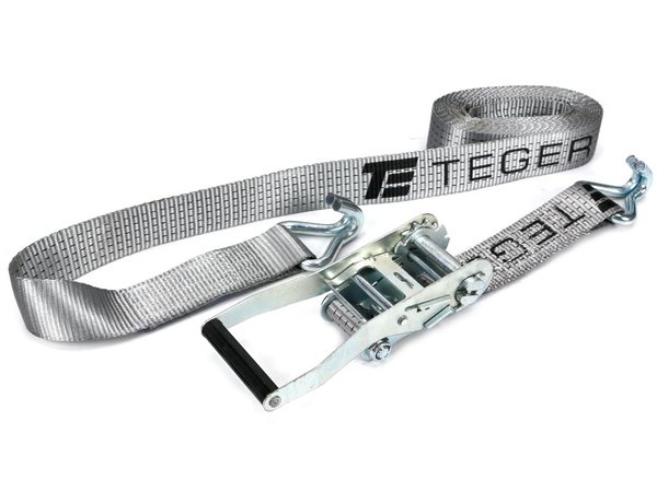 Teger 5T 6 m lyftband komplett med spännare med polymerfoder 230 mm med certifikat