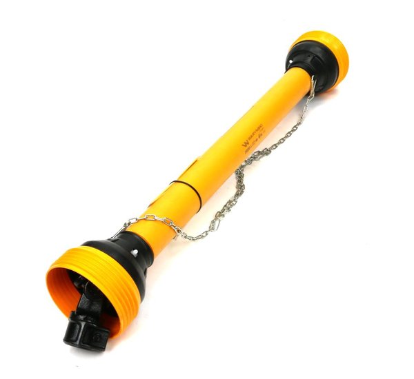 Waryńskin nivelletty teleskooppiakseli sarja 1R 860-1250 mm 210 Nm Z21 haarukka CE-traktorista