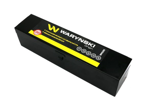 Iskuhylsysarja 1" Waryński 27, 30, 32, 33, 36 mm, valmistettu CrMo-teräksestä DIN 3129, 5 osaa