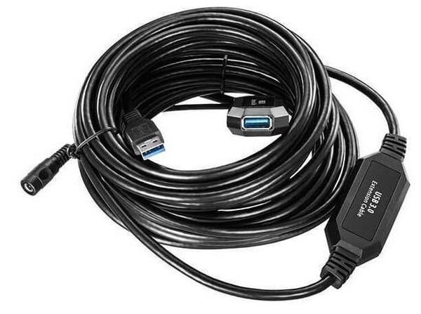 MicroConnect Aktiv USB 3.0 förlängningskabel 10m