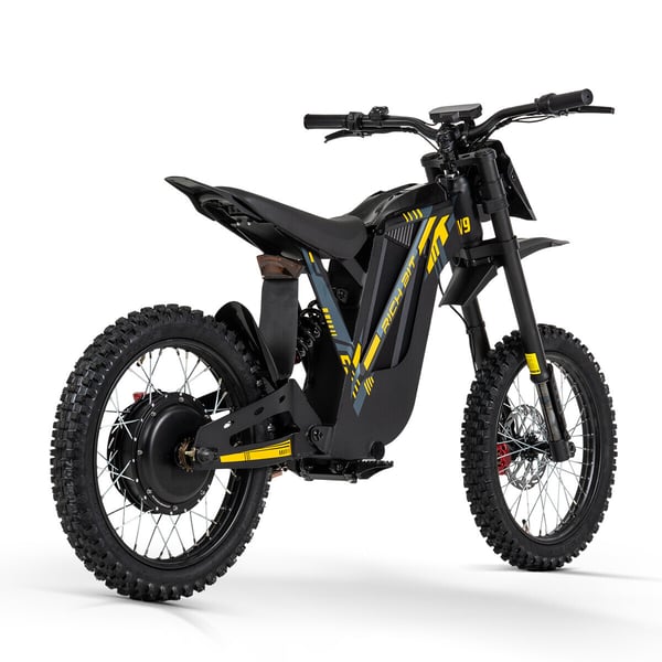 RICH BIT V9 Ultra E-Bike 48V20Ah, toimintamatka 50 km, hydrauliset jarrut, 2500 W, 17-tuumaiset maastorenkaat, 60–63 km/h