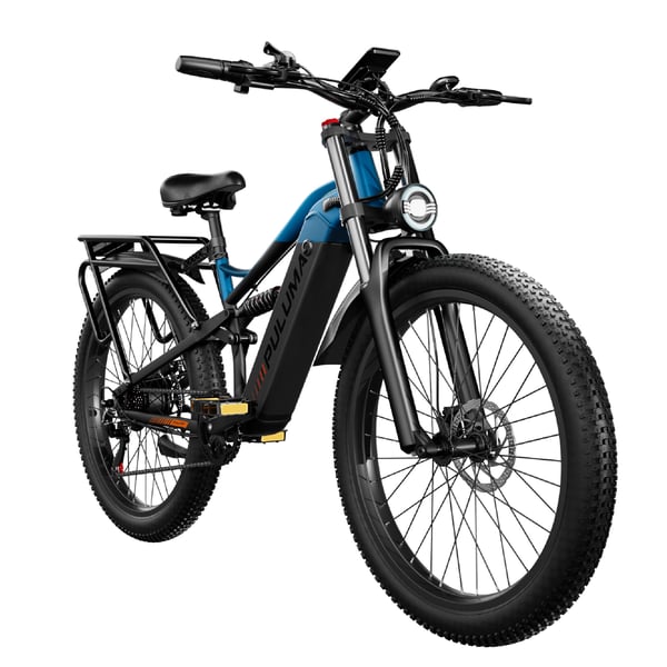 PULUMA PE86 Sähköpyörä 500W, 48V 20Ah Akku, 40 km/h, 70 km Toimintamatka, 26 Tuuman Fatbike