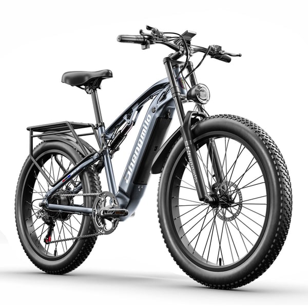 2026 Shengmilo MX05 El Mountainbike 1000W Kraftig Motor 26 Tommer Terrændæk 48V 17.5Ah Aftageligt Batteri 2026 Shengmilo MX05 El Mountainbike 1000W Kraftig Motor 26 Tommer Terrændæk 48V 17.5Ah Aftageligt Batteri