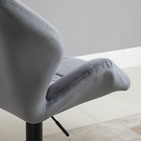 Barstolset, 57x58x97-117 cm, Blå, Justerbar