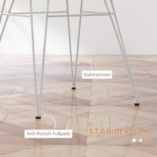 Stolesæt, 56x60x79 cm, Brun, Rattan