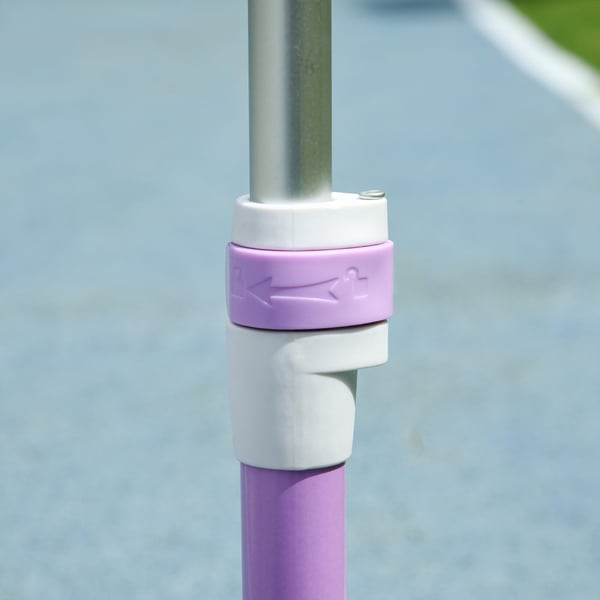Barnsparkcykel, 52x29x63 cm, lila, plast