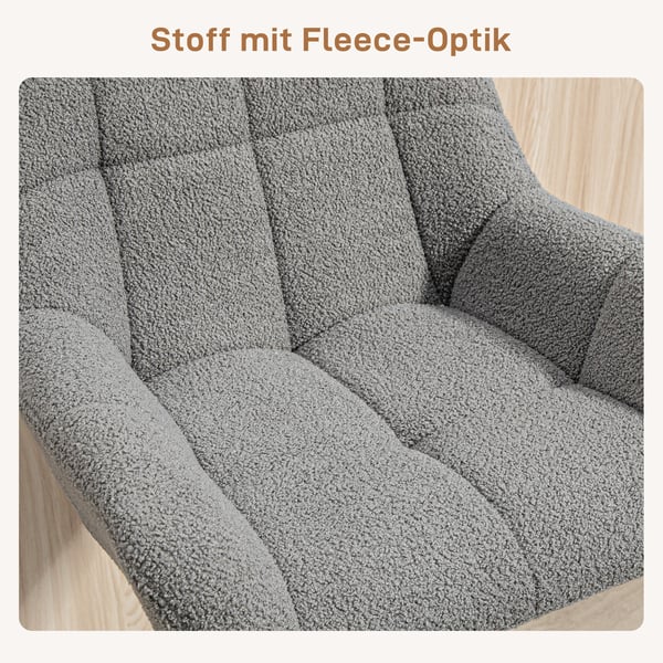 Barstolset, 57,5x52,5x93-114 cm, Grå Svart, Justerbar