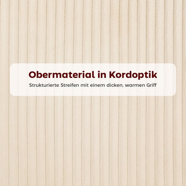 Spisestol, 57x62,5x85,5 cm, Beige, Sæde i snorpolstring