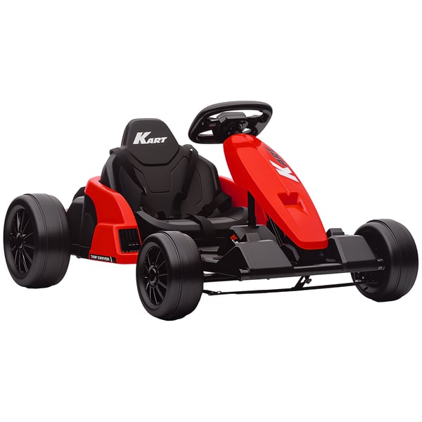 Elektrisk Go-Kart, 115x77x55,5 cm, Röd, Justerbart Säte