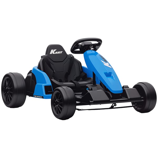 Elektrisk Gokart, 115x77x55,5 cm, Blå, Justerbart Sæde