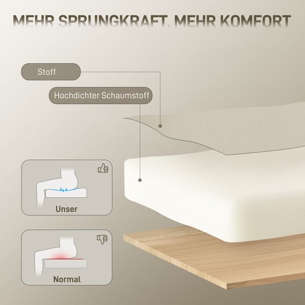 Kontorstol, 57x64x80-90 cm, cremehvid, velourstof