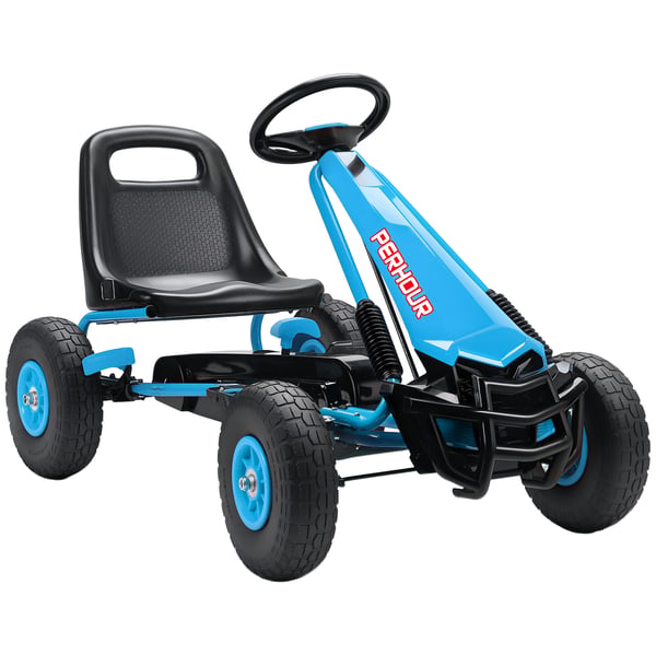Polkuauto lapsille, 110x61x62 cm, sininen, muovi Polkuauto lapsille, 110x61x62 cm, sininen, muovi