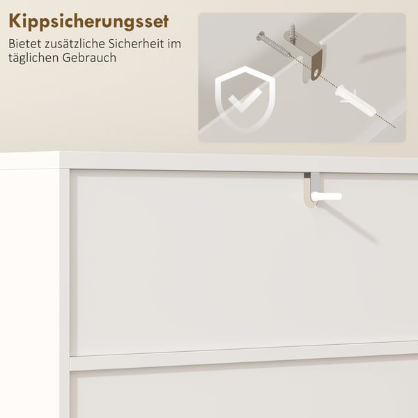 Badeværelsesskab, 60x31,8x93 cm, Hvid, MDF