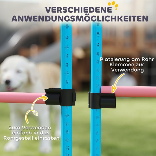 Agility Set, 99x65x94 cm, Ljusblå, Justerbar Träningsutrustning