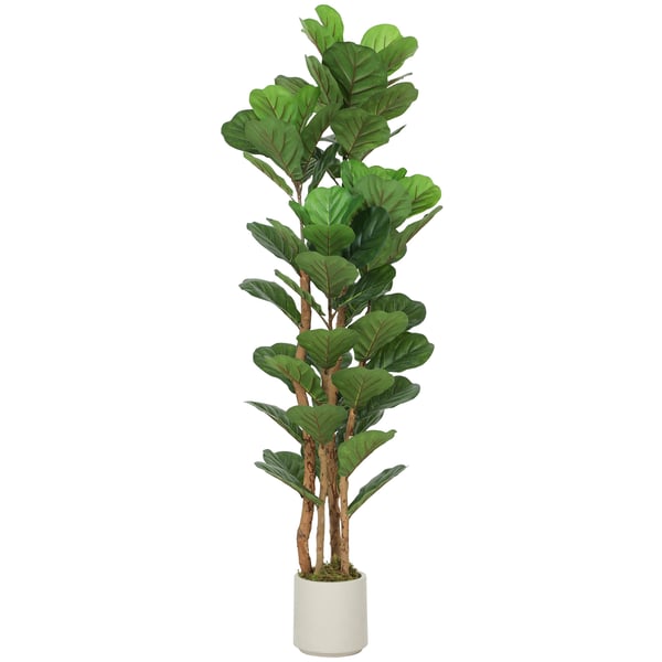 Kunstig Fiddle Leaf Fig Træ, 50x50x150 cm, Grøn, Plastik Kunstig Fiddle Leaf Fig Træ, 50x50x150 cm, Grøn, Plastik