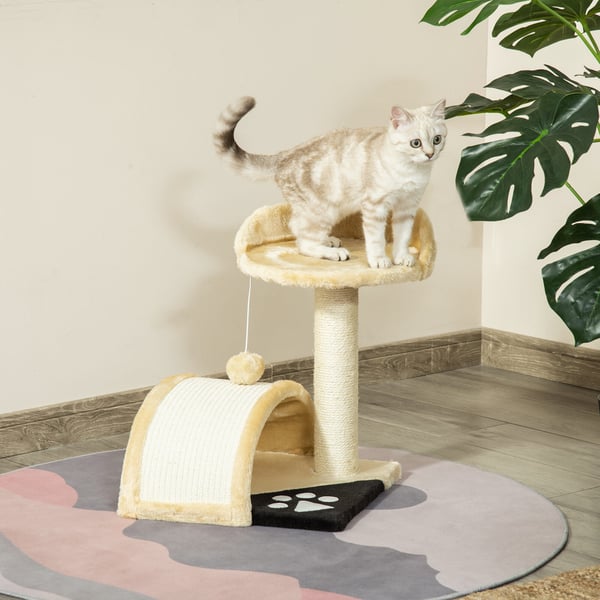 Kattetårn, 35.5x37x46 cm, Beige