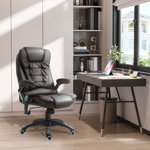 Hierova toimistotuoli, 62x68x111-121 cm, ruskea