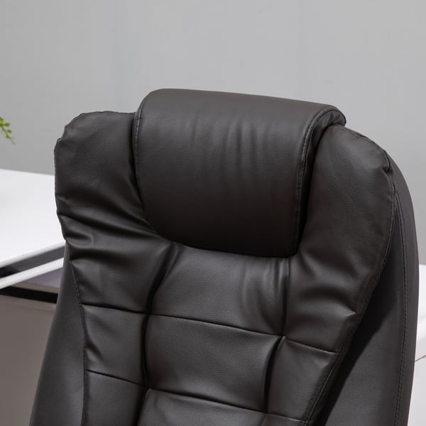 Hierova toimistotuoli, 62x68x111-121 cm, ruskea