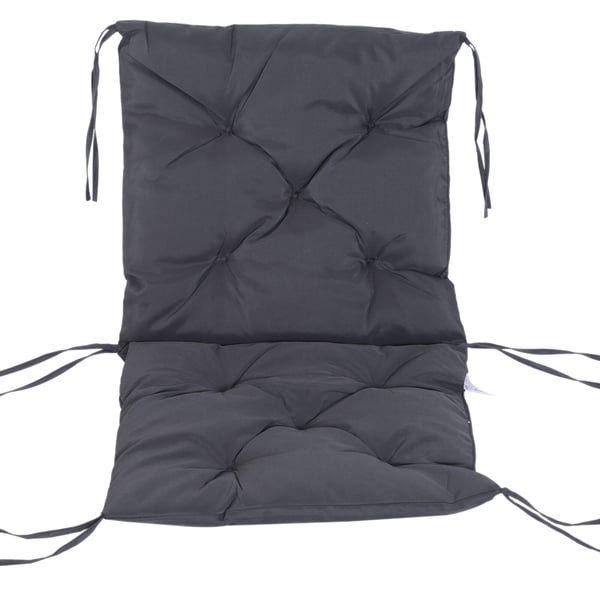 Stolsdyna set, 98x50x8 cm, Grå
