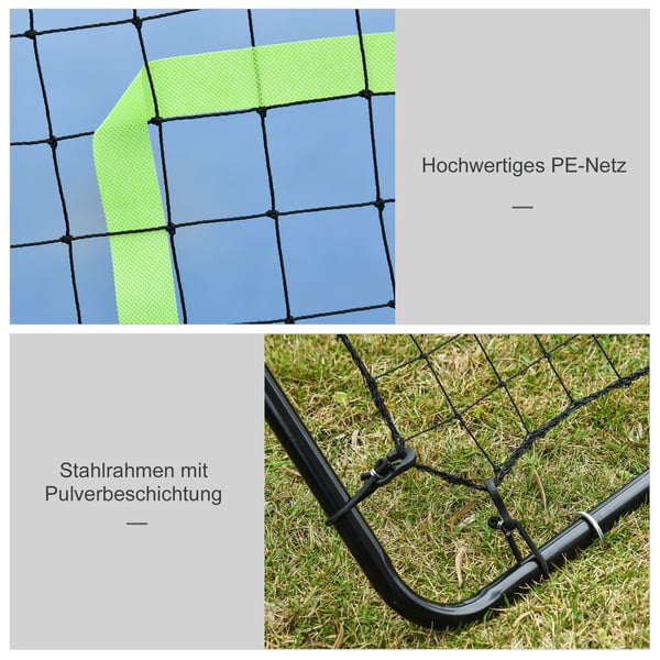 Rebound-net, 75x126 cm, Sort