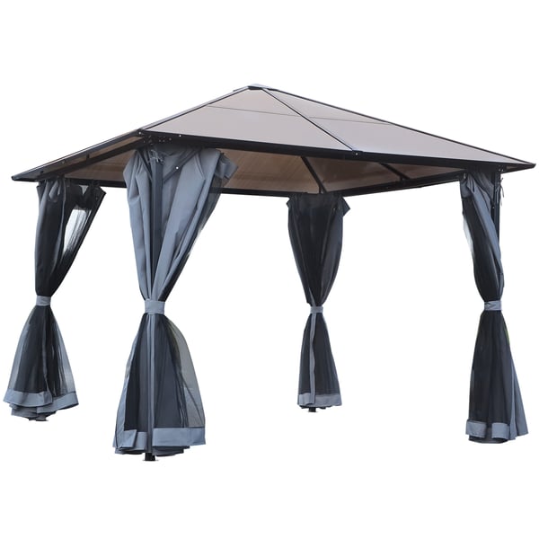 Pavillon, 300x300x265 cm, Grå Pavillon, 300x300x265 cm, Grå