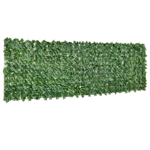 Suoja-aita, 300x100 cm, tummanvihreä