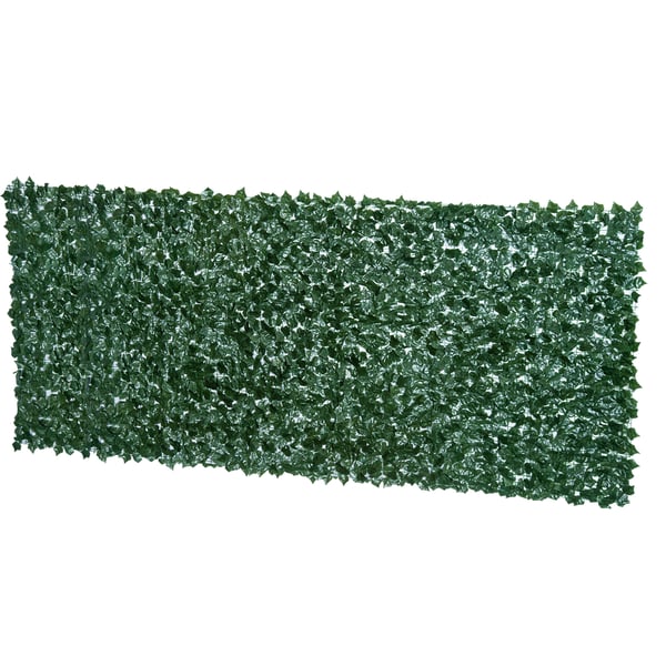 Keinotekoinen pensasaita, 300x150 cm, tummanvihreä