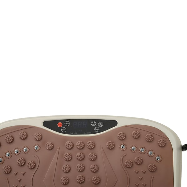 Vibrationsplade, 54x33x14 cm, Sort