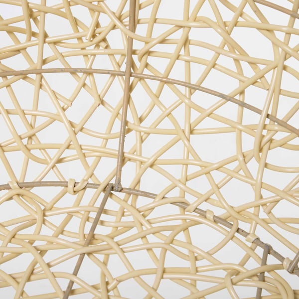 Katteseng, Rattan, 56x35 cm, Beige