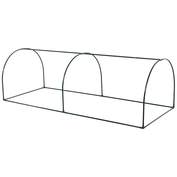 Drivhus, 250x100x80 cm, Transparent