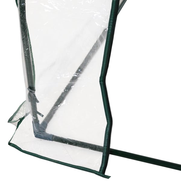 Drivhus, 250x100x80 cm, Transparent