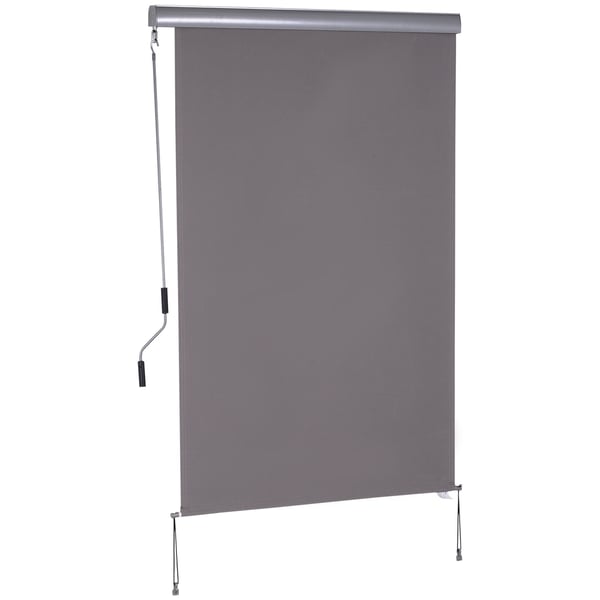 Pystysuora markiisi, 120x200 cm, harmaa Pystysuora markiisi, 120x200 cm, harmaa