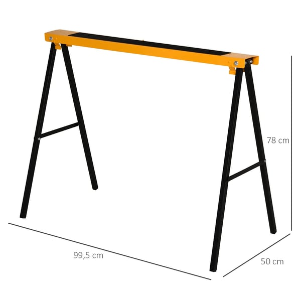 Buksebuk, 99,5x50x78 cm, Orange