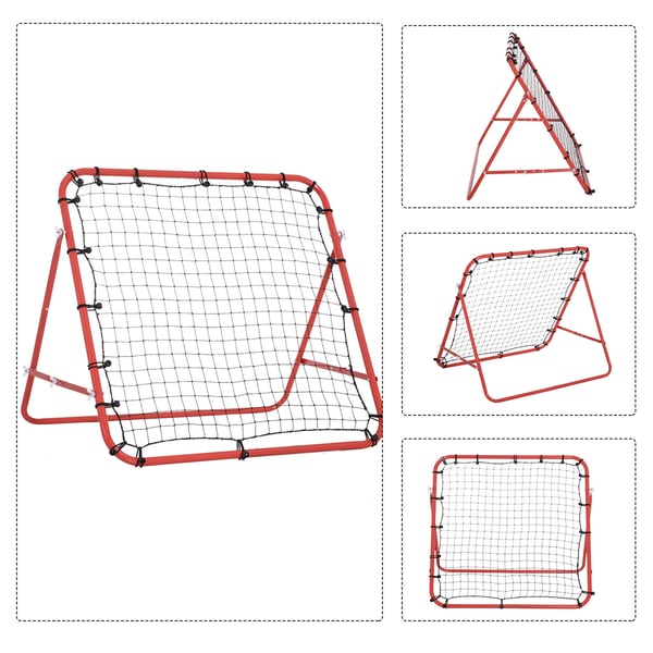 Rebound Net, 96x80x96 cm, Rød-Sort