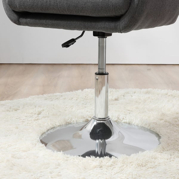 Kontorsstol, 60x60x79-91 cm, Mörkgrå