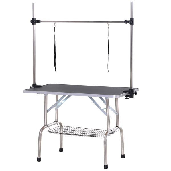 Groomingbord, 107x60x170 cm, Sort Groomingbord, 107x60x170 cm, Sort
