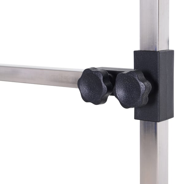 Groomingbord, 107x60x170 cm, Sort