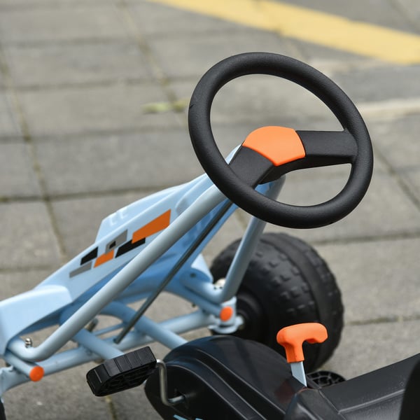 Pedal gokart, 97x66x59 cm, blå