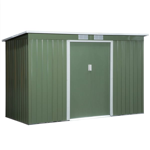 Haveskur, 280x130x172 cm, Grøn Haveskur, 280x130x172 cm, Grøn