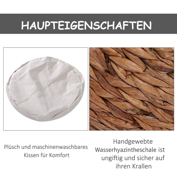 Kattehule, 50x42x60 cm, Brun