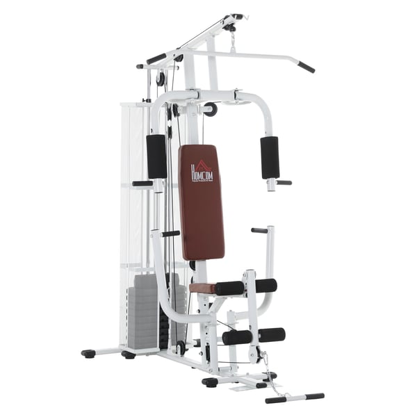 Home Gym Station, 150x110x210 cm, Hvid